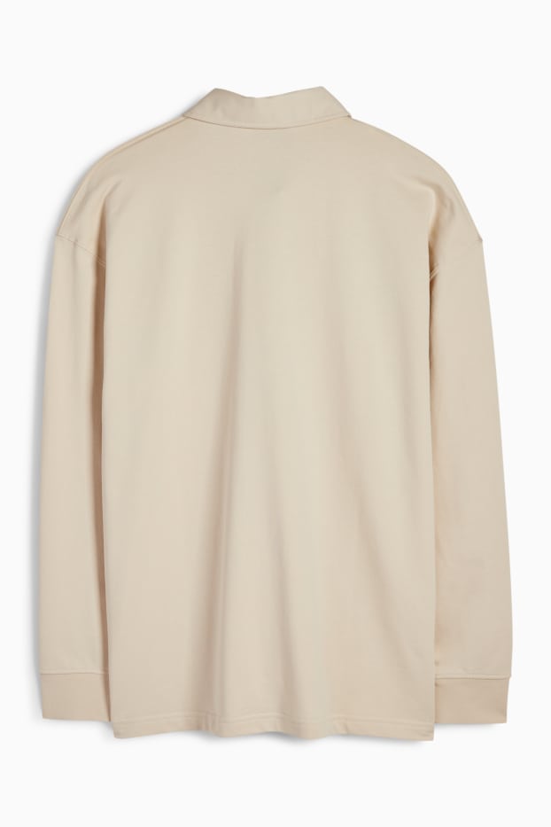 Herren - Sweatshirt - hellbeige