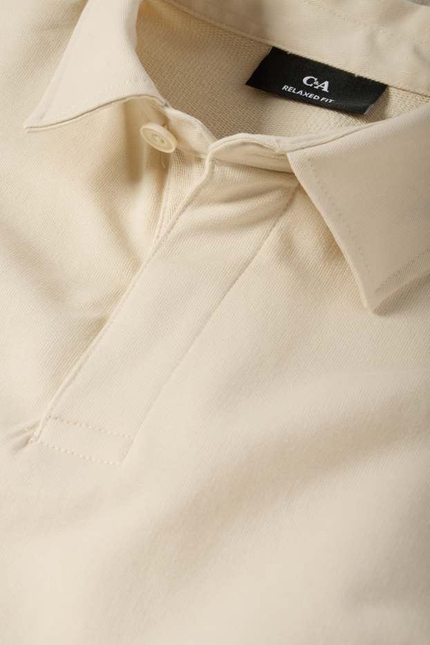 Herren - Sweatshirt - hellbeige