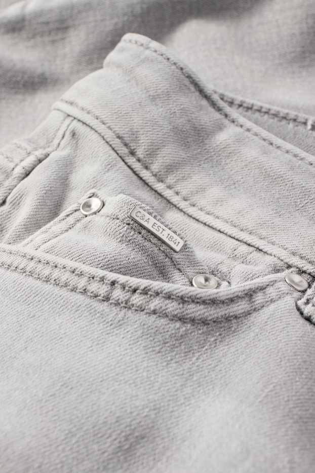 Dona - Straight jeans - mid waist - LYCRA® - texà gris clar