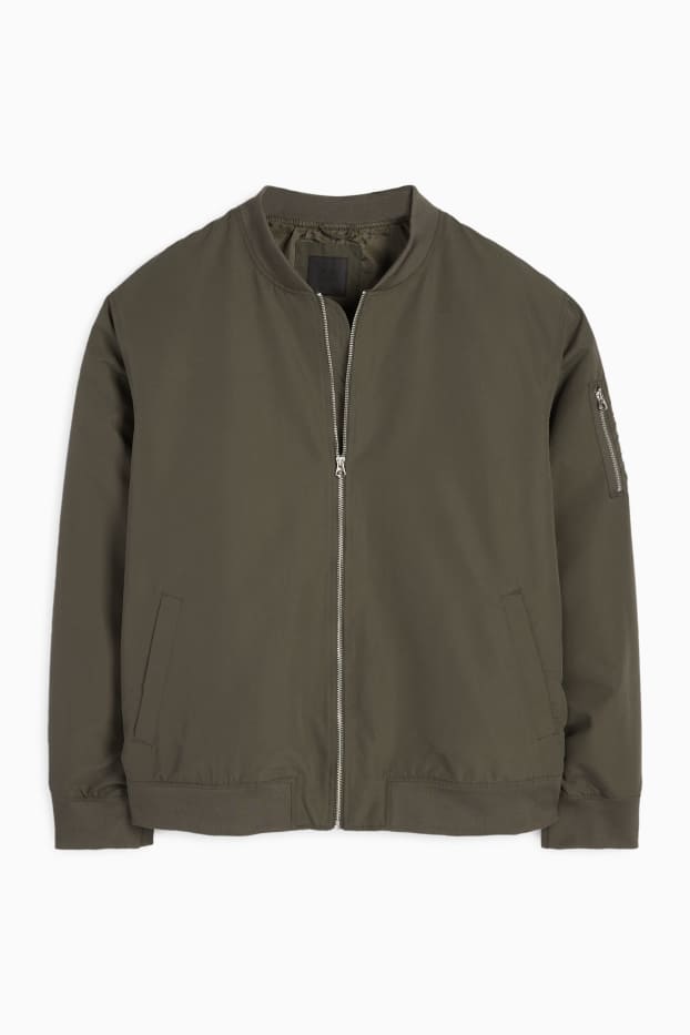 Men - Bomber jacket - dark green