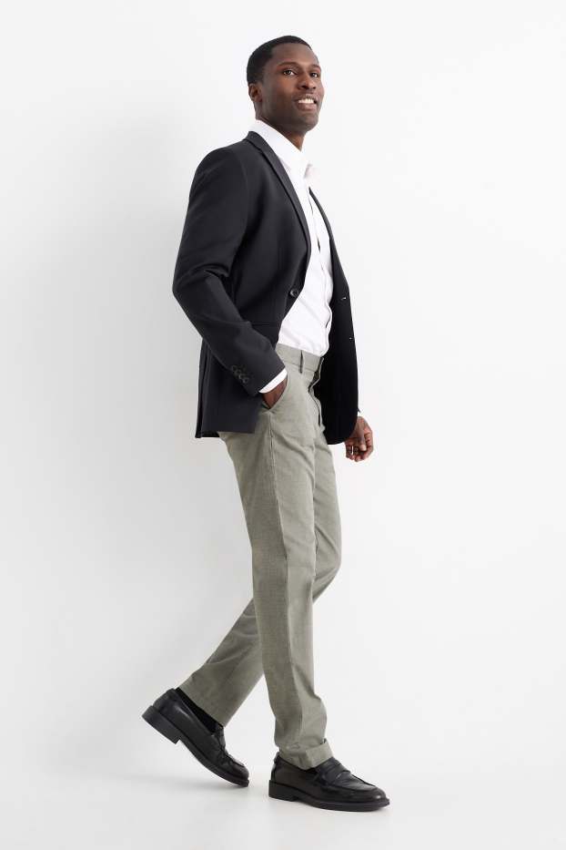 Herren - Chino - Slim Fit - hellgrün