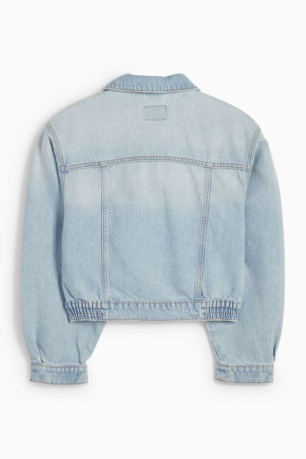 Damen - Jeansjacke - helljeansblau