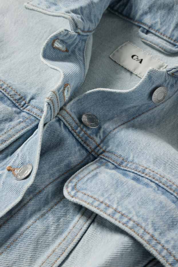 Damen - Jeansjacke - helljeansblau