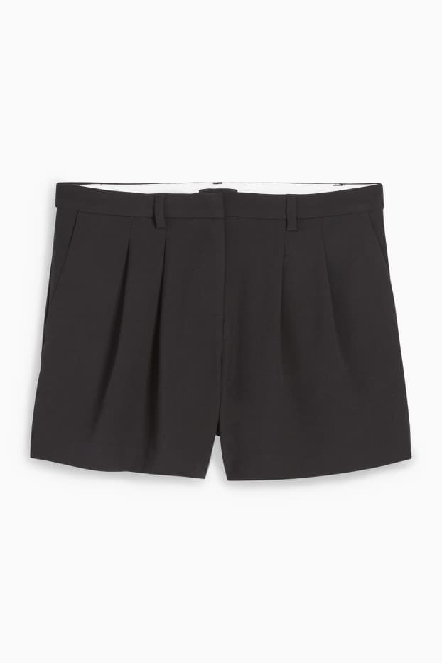 Donna - Shorts - vita media - nero