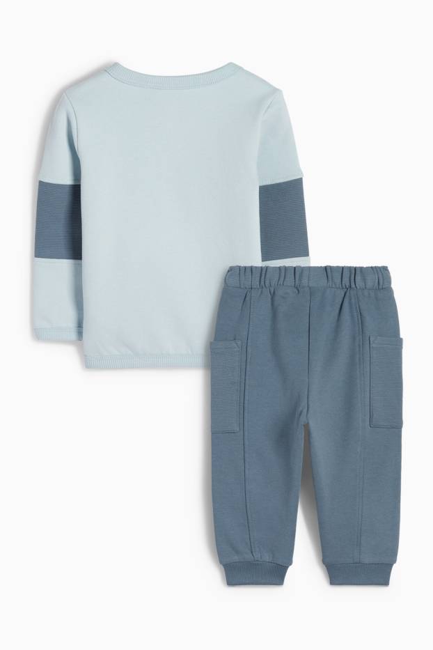 Baby Boys - Mickey Mouse - baby outfit - 2 piece - light blue