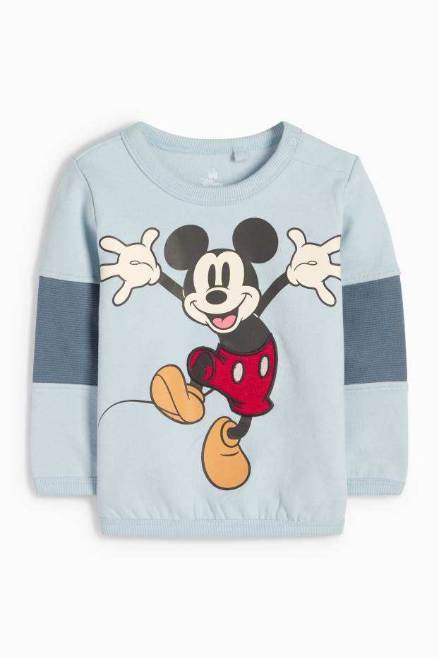Baby Boys - Mickey Mouse - baby outfit - 2 piece - light blue