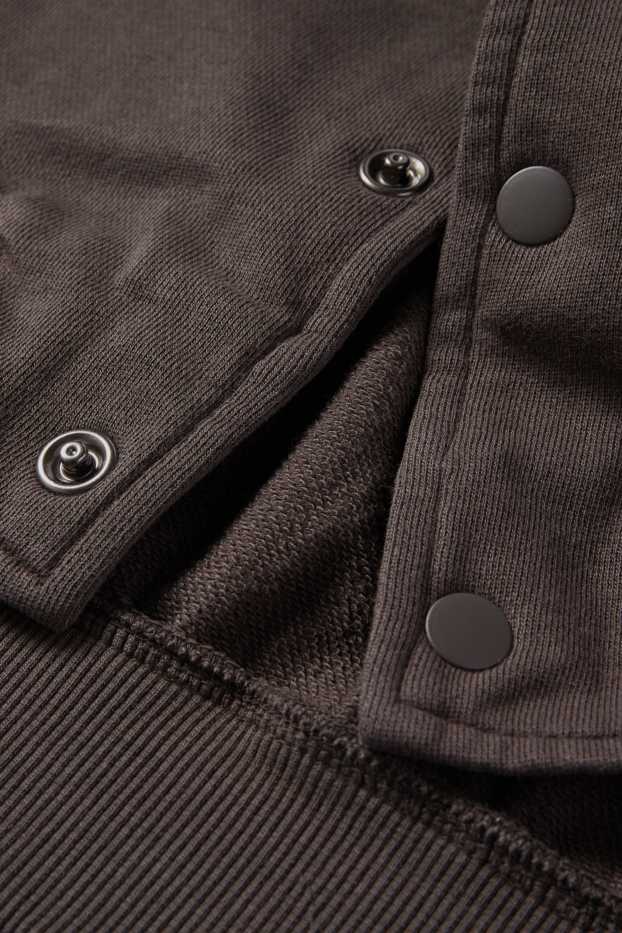 Enfants garçons - Veste style campus - marron foncé