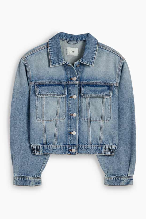 Damen - Jeansjacke - jeansblau
