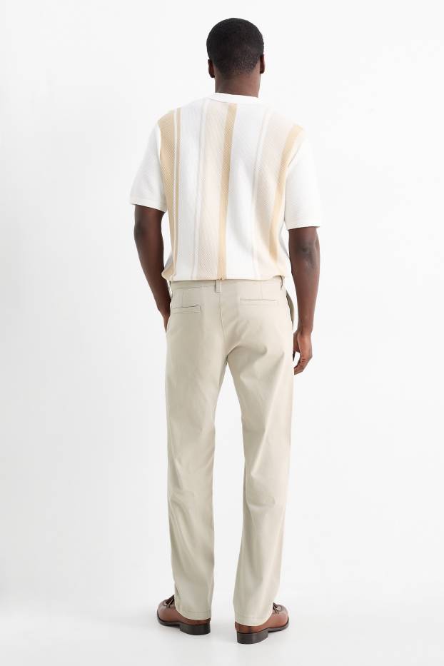 Herren - Chino - Regular Fit - hellbeige
