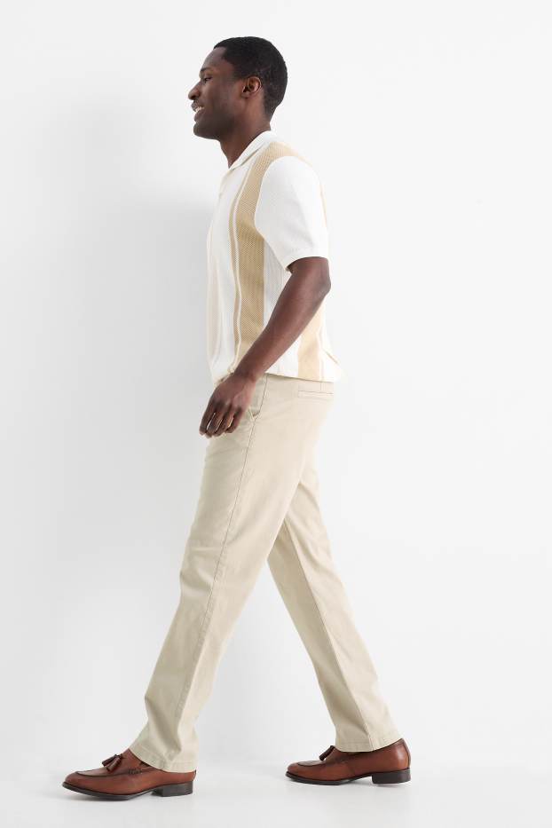 Herren - Chino - Regular Fit - hellbeige