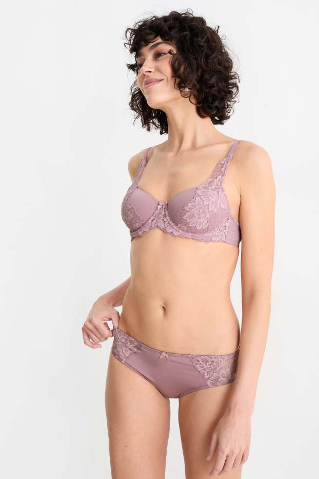 Women - Knickers - light violet