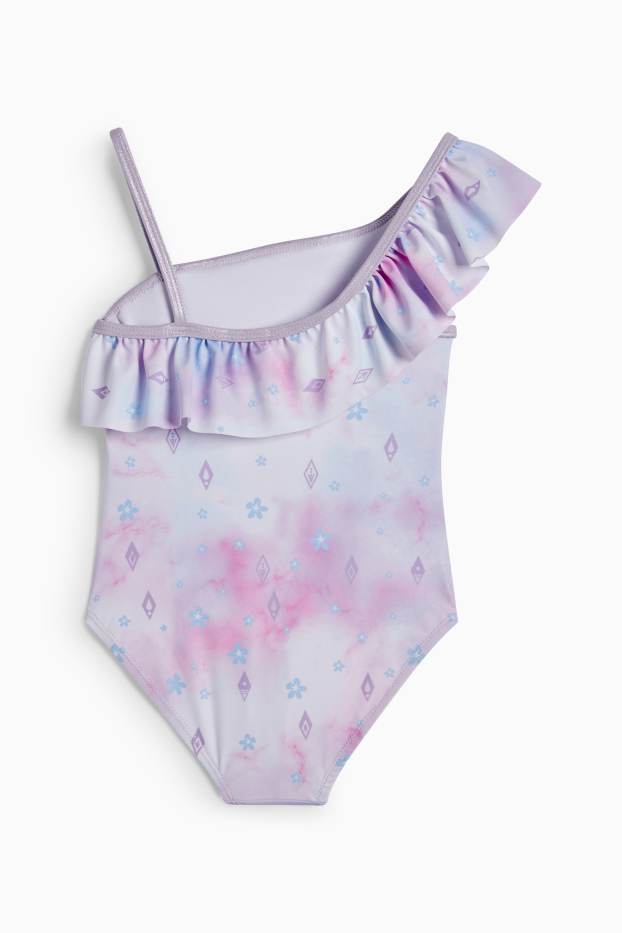Children Girls - Frozen - swimsuit - LYCRA® XTRA LIFE™ - light violet