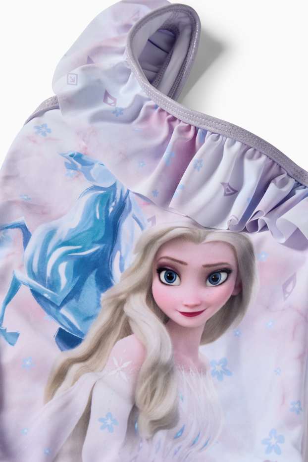 Children Girls - Frozen - swimsuit - LYCRA® XTRA LIFE™ - light violet