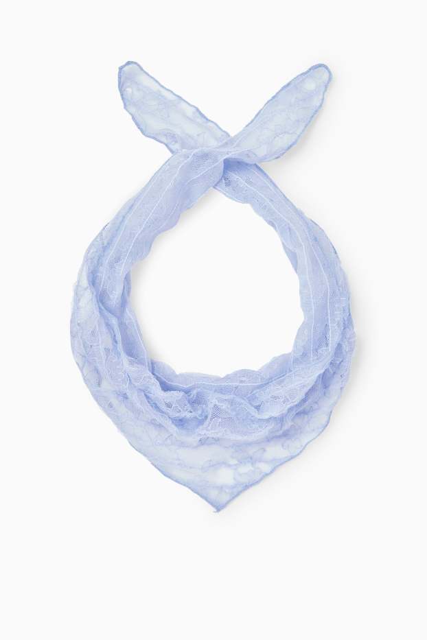 Dames - Hoofddoek - lichtblauw