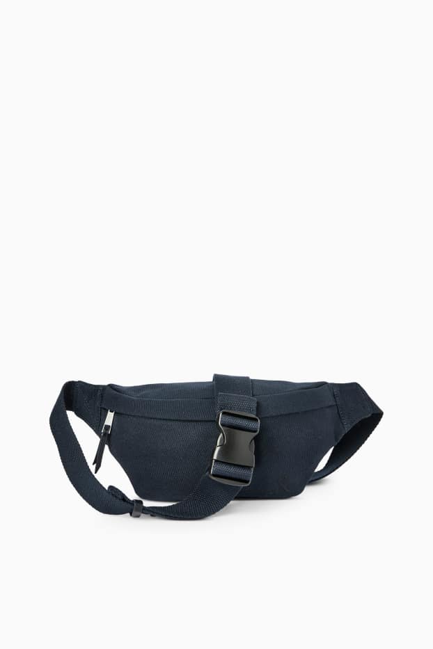 Hommes - Sac banane - noir