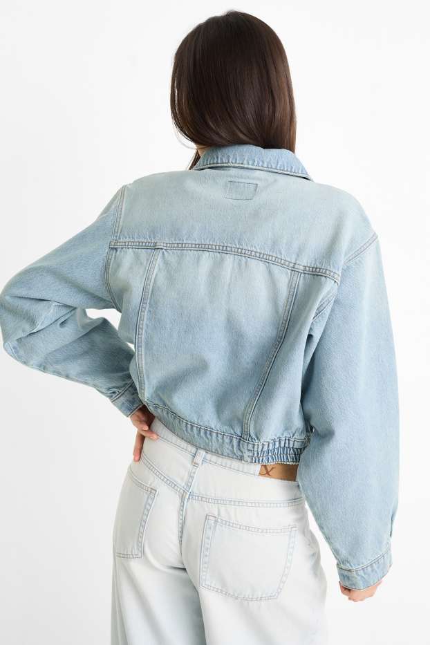 Damen - Jeansjacke - helljeansblau
