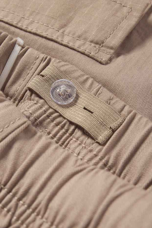 Kinderen: jongens - Cargobroek - taupe