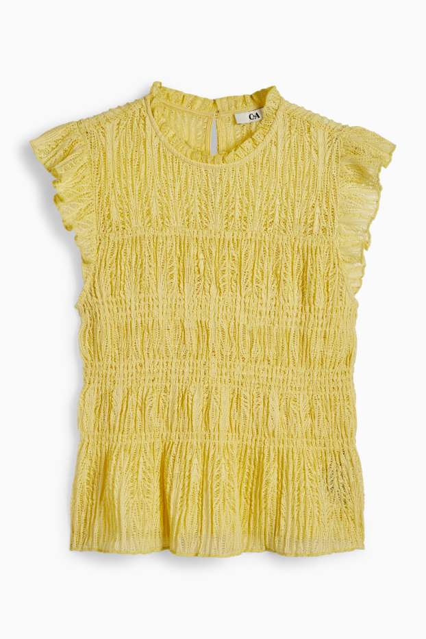 Women - Blouse - yellow