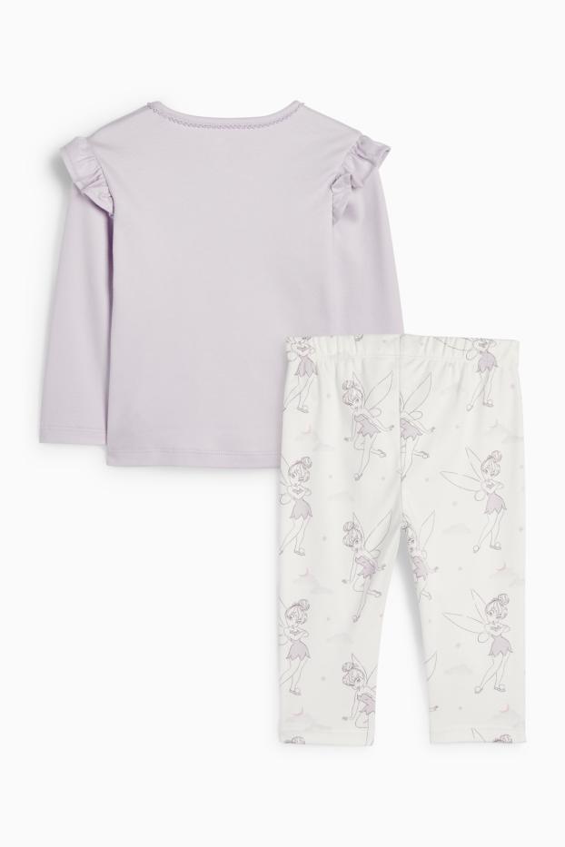 Bébés filles - Fée Clochette - pyjama bébé - 2 pièces - violet clair