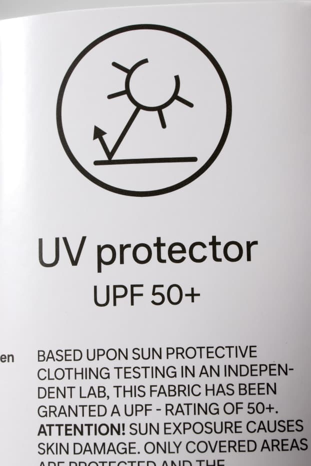 Mujer - Camiseta funcional - protección UV - azul