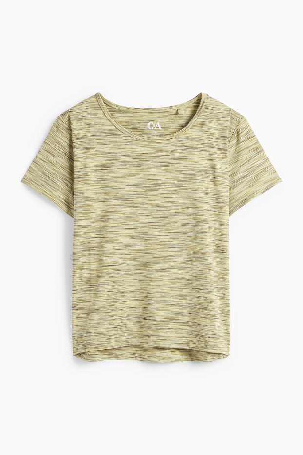 Dames - Sportshirt - UV-bescherming - lichtgroen