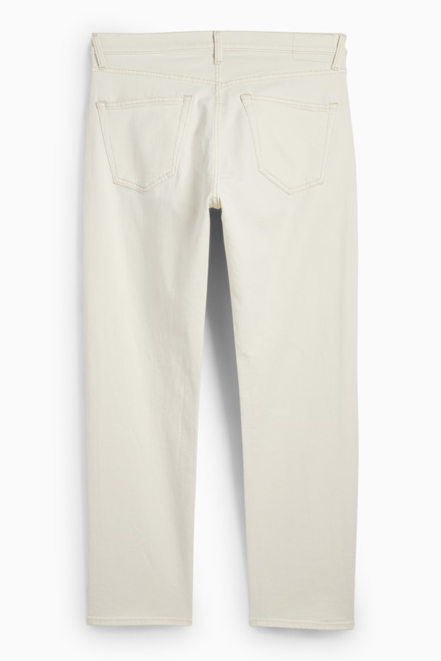 Hommes - Regular jean - LYCRA® - blanc crème