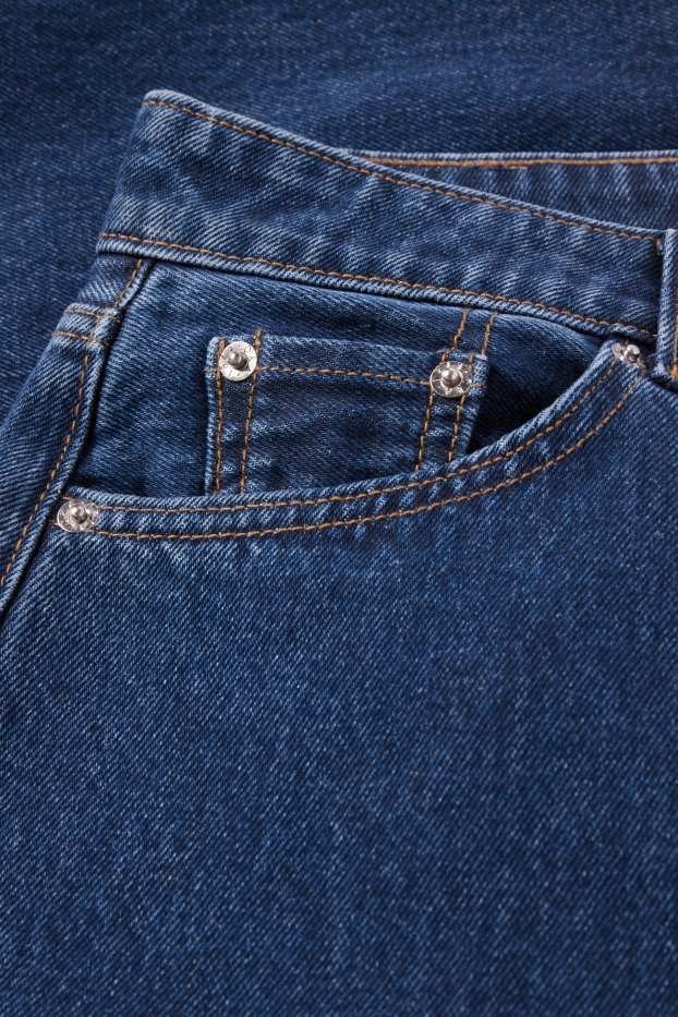 Dámské - Barrel jeans - mid waist - džíny - modré