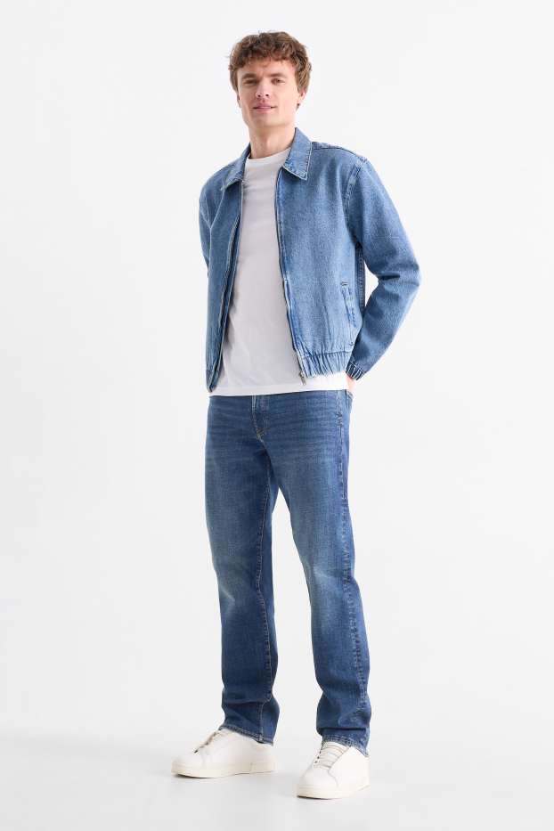 Hommes - Straight jean - LYCRA® - jean bleu