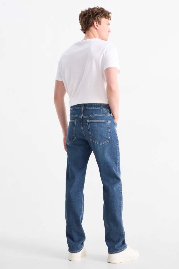 Hommes - Straight jean - LYCRA® - jean bleu