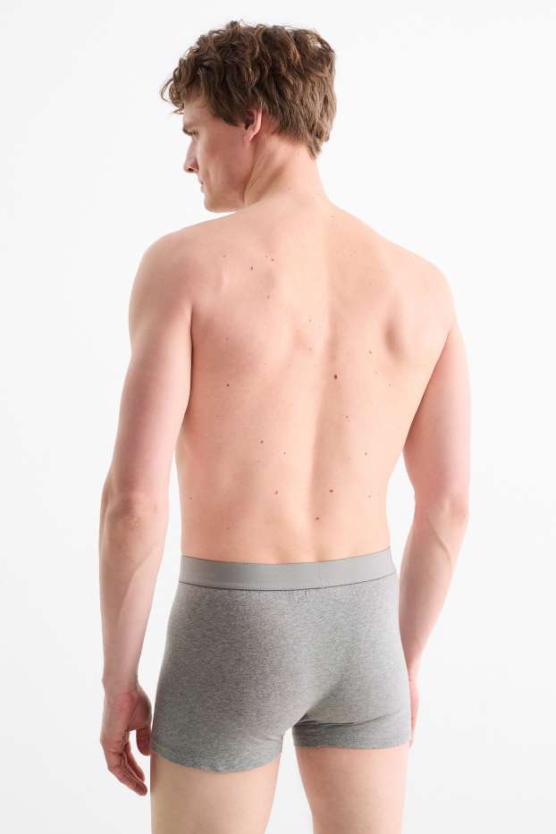 Hommes - Lot de 7 - boxers - gris chiné
