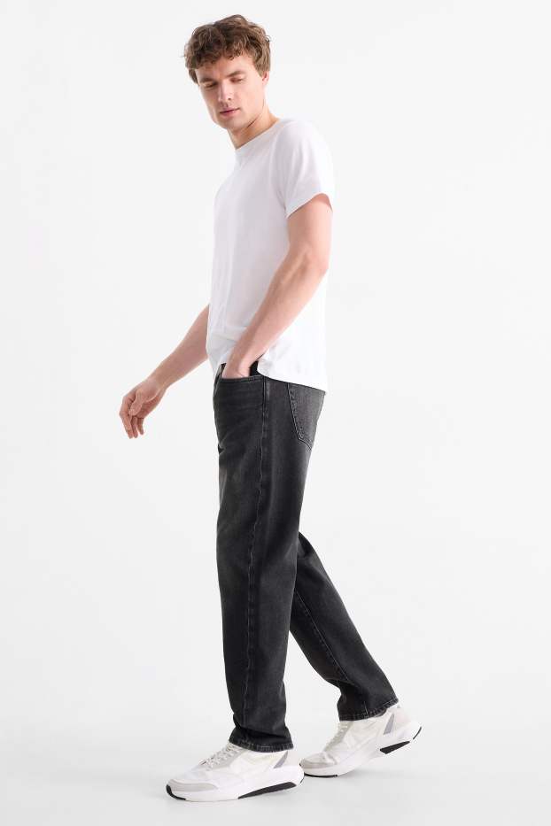 Hommes - Regular jean - LYCRA® - jean gris foncé