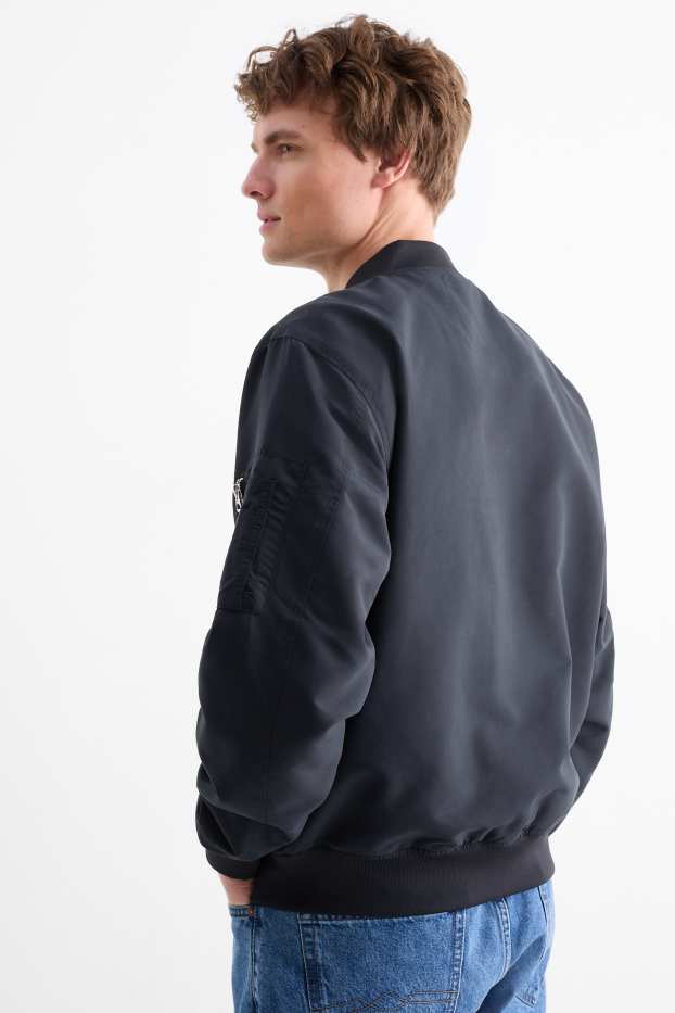 Men - Bomber jacket - dark blue