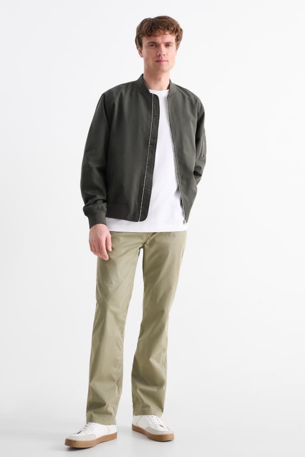 Home - Pantalons - regular fit - verd