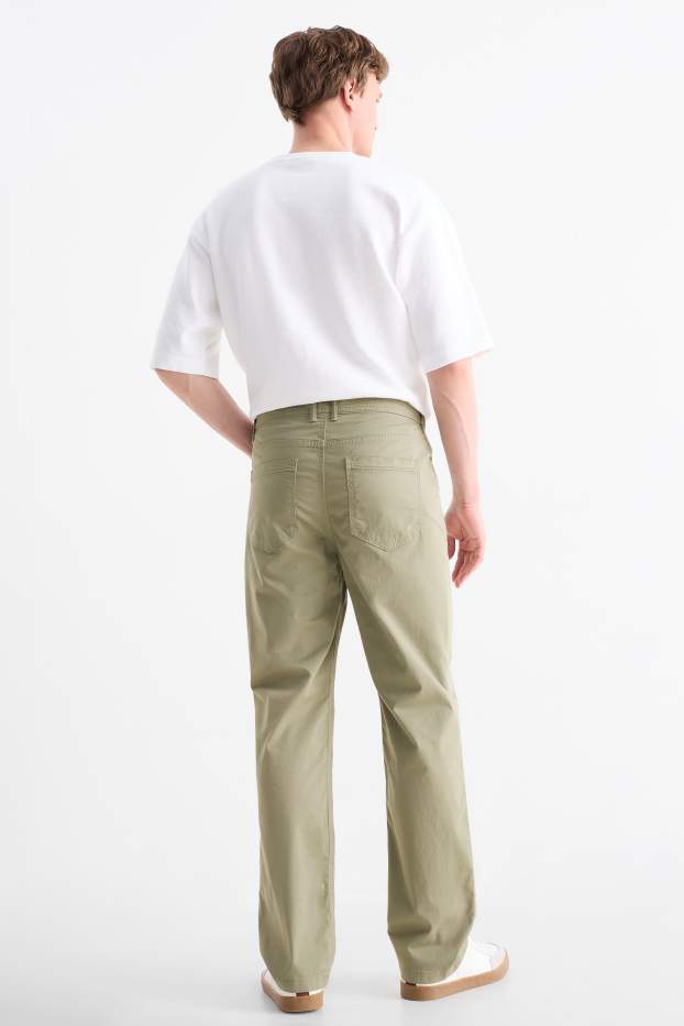 Home - Pantalons - regular fit - verd