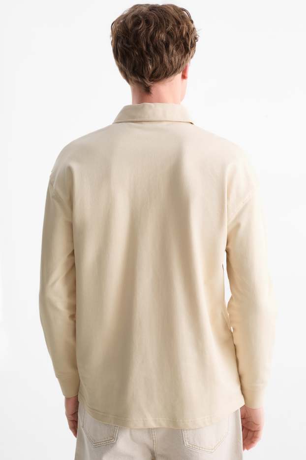 Herren - Sweatshirt - hellbeige