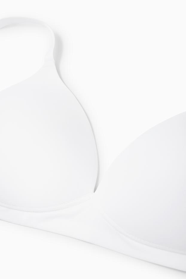 Donna - Reggiseno senza ferretti - imbottito - LYCRA® - bianco