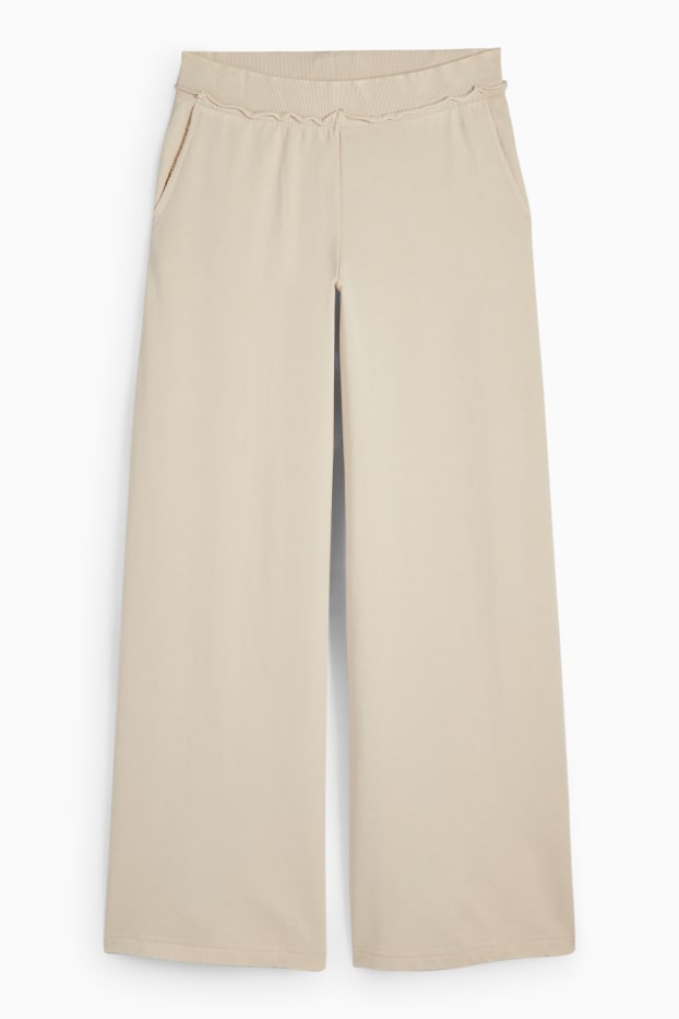 Damen - Jogginghose - hellbeige