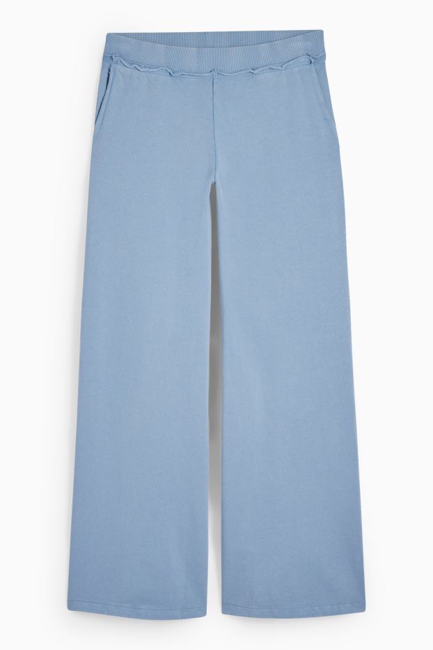 Dames - Joggingbroek - lichtblauw