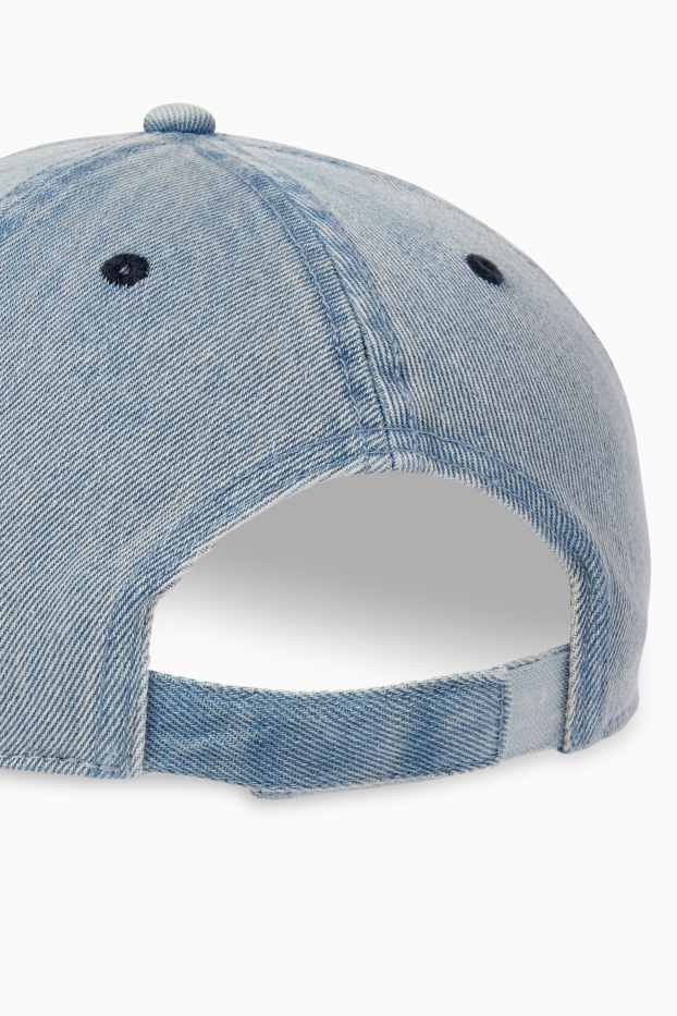 Bambini - Cappellino in jeans - jeans azzurro