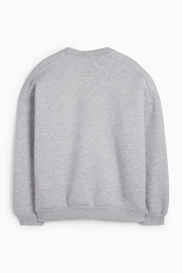 Femmes - Sweat - gris clair chiné
