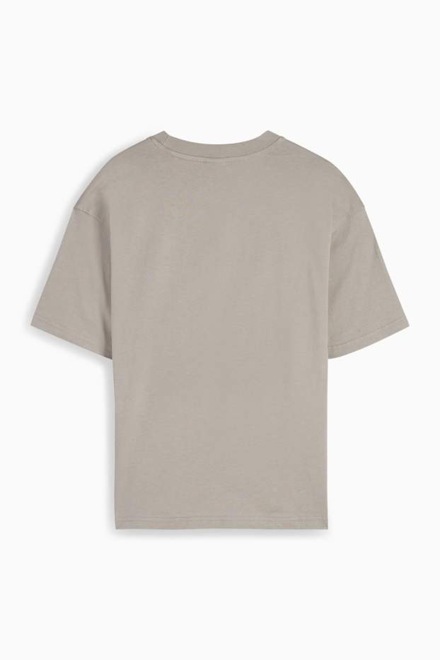 Children Boys - Spider-Man - short sleeve T-shirt - gray