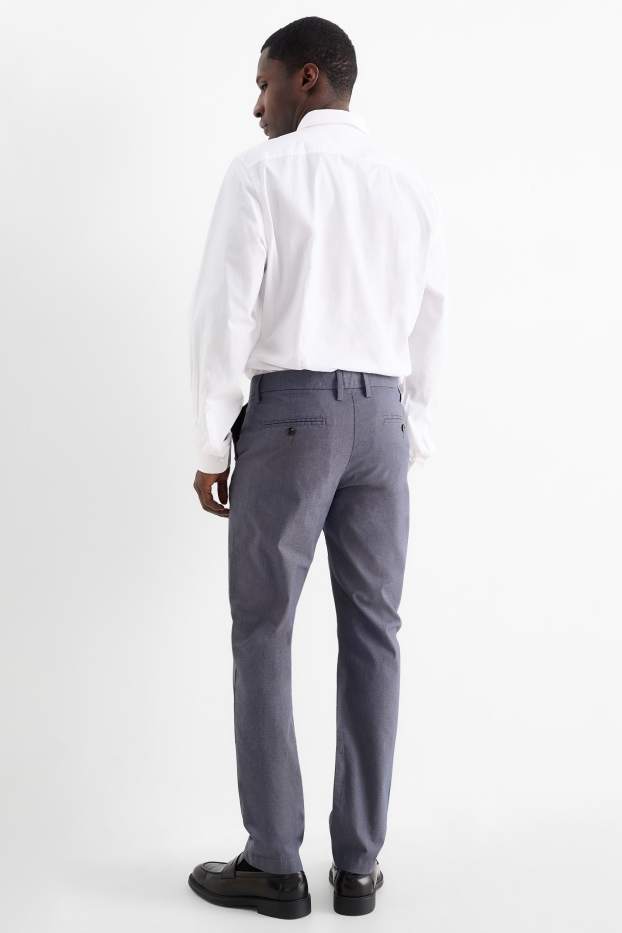 Herren - Chino - Slim Fit - dunkelblau