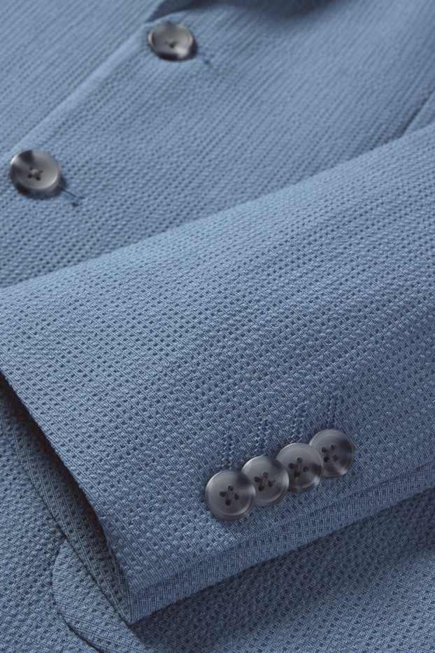 Hommes - Veste de costume - slim fit - bleu