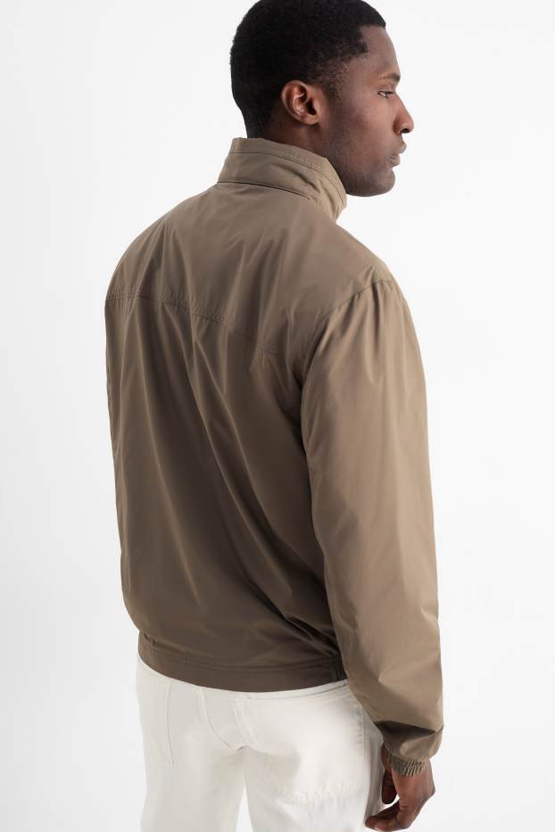 Home - Jaqueta amb caputxa - resistent a l’aigua - marró