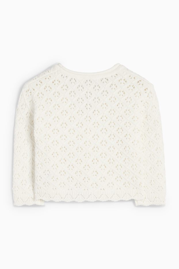 Children Girls - Cardigan - cremewhite