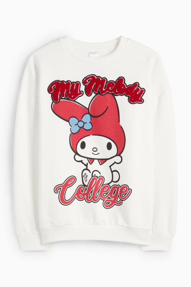 Enfants filles - My Melody - sweat - blanc