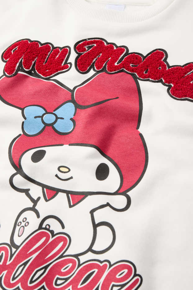 Enfants filles - My Melody - sweat - blanc