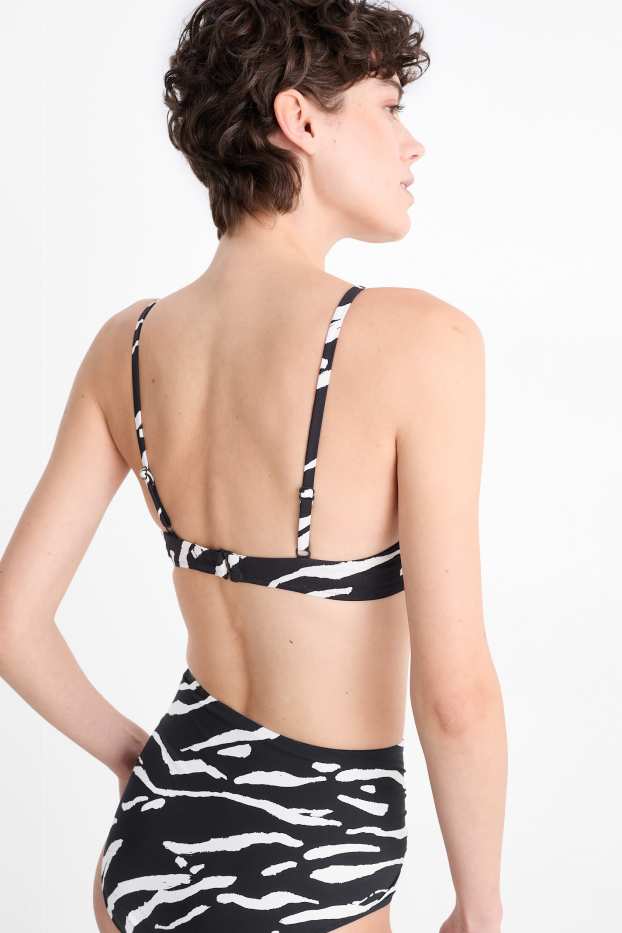 Femmes - Haut de bikini avec nœud et armatures - LYCRA® XTRA LIFE™ - noir
