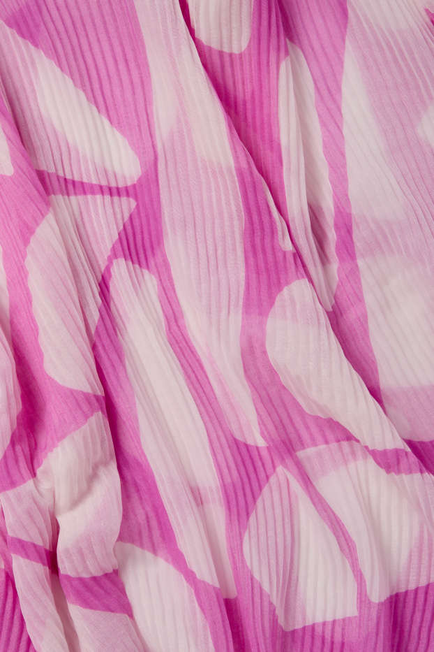 Dona - Mocador prisat - estampat - violeta