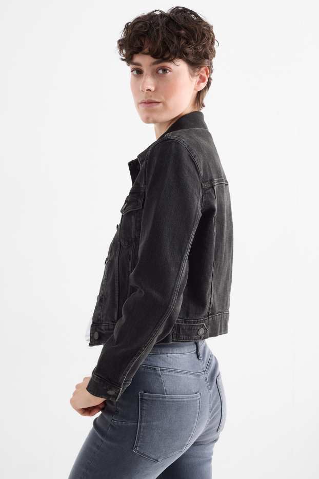 Donna - Giacca di jeans - jeans grigio scuro